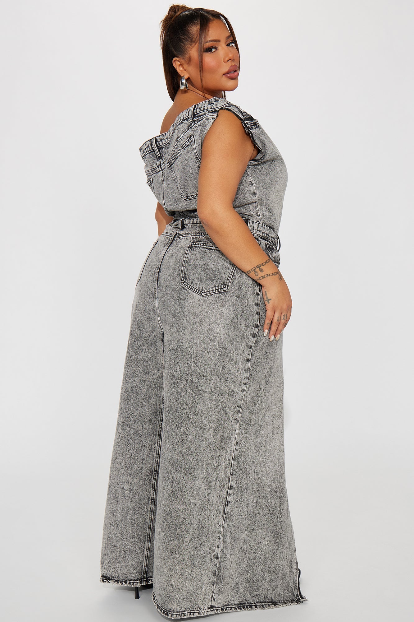 Demi Denim Maxi Dress