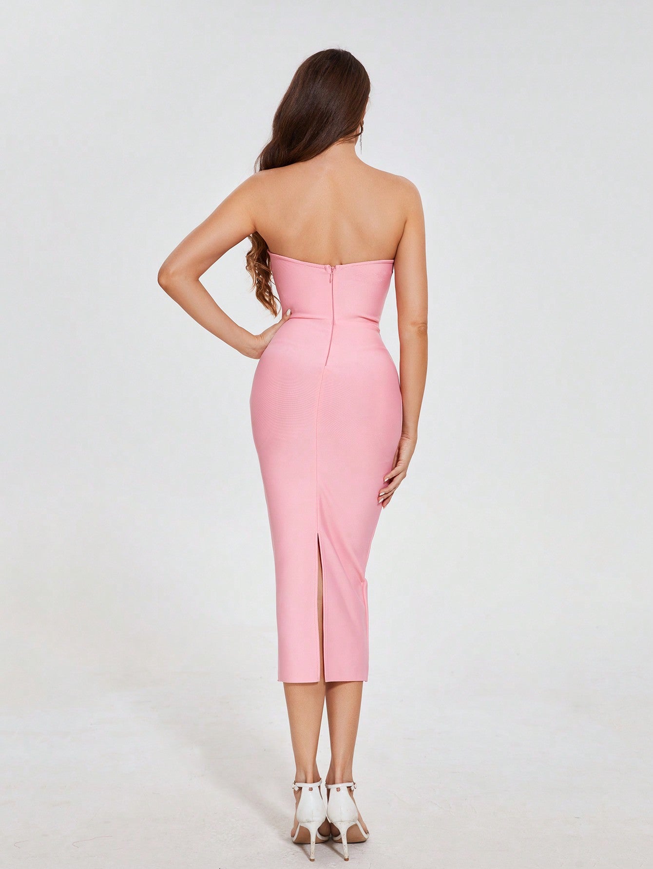 LLstyle Strapless Bodycon Bandage Dress For Parties