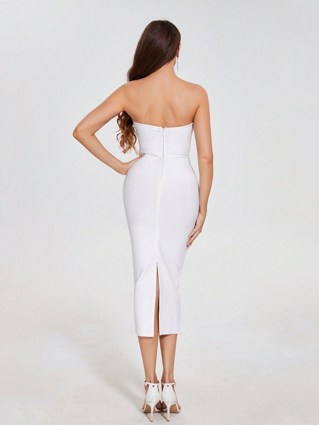 LLstyle Strapless Bodycon Bandage Dress For Parties