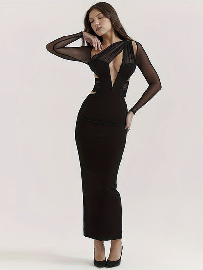 LLstyle Cut Out One Shoulder Bodycon Dress