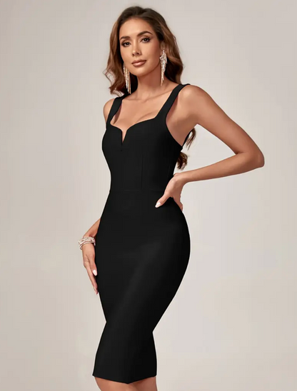 LLstyle Notch Neck Sleeveless Dress