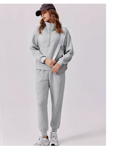 LLstyle Zip Sweatsuit Matching Set