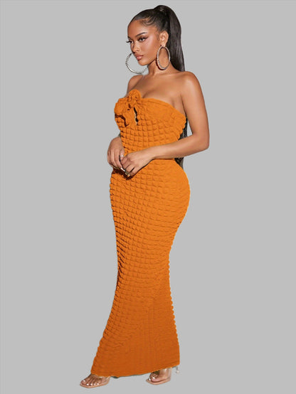 LLstyle Off Shoulder Sleeveless Bodycon Dress